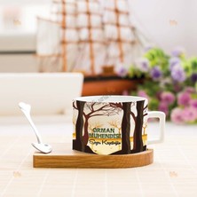 Hediyelen Orman Mühendisi Stantlı Fincan