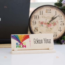 Hediyelen Fashion Designer Renkli Tasarım Taş İsimlik