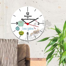 Hediyelen Beslenme Ve Diyetetik Uzmanı Duvar Saati