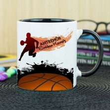 Hediyelen Basketbol Antrenörü Kupa Bardak - Siyah