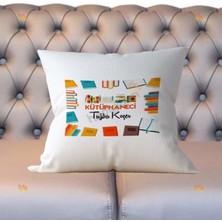 Hediyelen Kütüphaneci Yastık