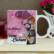 Hediyelen Canım Babam Kupa Bardak - Beyaz
