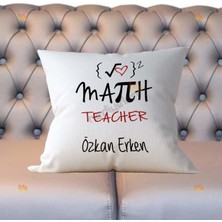 Hediyelen Math Teacher Yastık