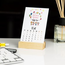 Hediyelen Okul Öncesi Öğretmenine Hediye Masa Takvimi