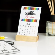Hediyelen Sınıf Öğretmenine Hediye Kalem Tasarım Masa Takvimi