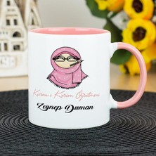 Hediyelen Kuran-I Kerim Öğretmenine Hediye Kupa Bardak - Pembe