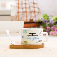 Hediyelen Beslenme Ve Diyetetik Uzmanı Stantlı Fincan