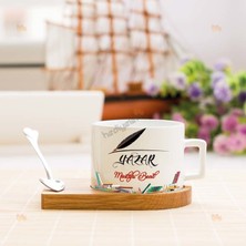 Hediyelen Yazar Stantlı Fincan