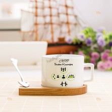 Hediyelen Ceo Stantlı Fincan