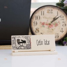 Hediyelen Müzik Öğretmenine Hediye Piyanist Tasarım Taş İsimlik