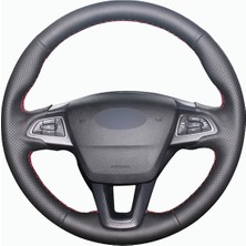 Fox Ford Focus 4 Uyumlu Araca Özel Deri Direksiyon Kılıfı