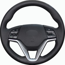 Fox Hyundai Tuscon 15-18 Uyumlu Araca Özel Deri Direksiyon Kılıfı
