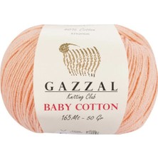 Gazzal Baby Cotton Yavruağzı Bebek Yünü-3412