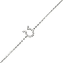 Harem Altın 18 Ayar Altın Pırlanta Nal Bileklik 48550-4