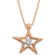 Harem Altın 18 Ayar Altın Pırlanta Yıldız Kolye 47228-3