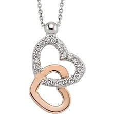 Harem Altın 18 Ayar Altın Pırlanta Kalp Kolye K48557-3