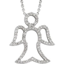 Harem Altın 18 Ayar Altın Pırlanta Melek Kolye K48556-3