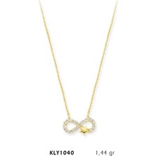 Harem Altın 14 Ayar Altın Sonsuz Yıldız Kolye Kly1040