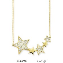 Harem Altın 14 Ayar Altın Yıldız Kolye Kly694