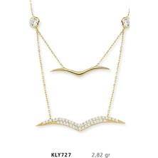 Harem Altın 14 Ayar Altın Martı Kolye Kly727