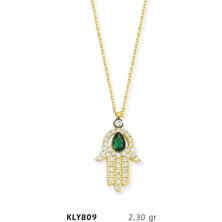 Harem Altın 14 Ayar Altın Fatma Eli Kolye Kly809