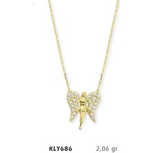 Harem Altın 14 Ayar Altın Peri Kolyesi Kly686