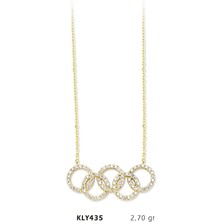 Harem Altın 14 Ayar Altın Halka Kolye Kly435