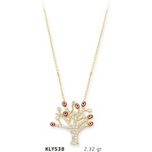 Harem Altın 14 Ayar Altın Hayat Ağacı Kolye Kly538