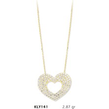 Harem Altın 14  Ayar Altın Kalp Kolye Kly141