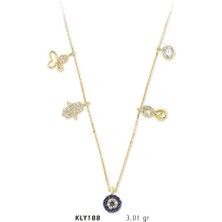 Harem Altın 14 Ayar Altın Şans Kolyesi Kly188