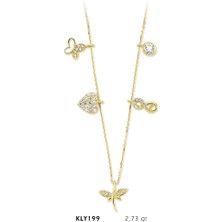 Harem Altın 14 Ayar Altın Şans Kolyesi Kly199