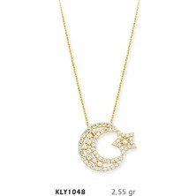 Harem Altın 14 Ayar Altın Ayyıldız Kolye Kly1048