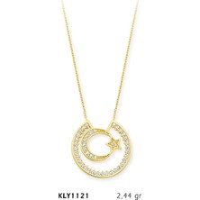 Harem Altın 14 Ayar Altın Ayyıldız Kolye Kly1121