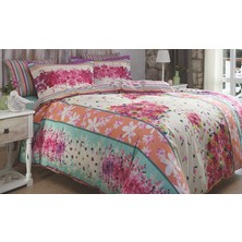 Özdilek Çift Kişilik Ranforce Nevresim Takımı Pembe Mindy