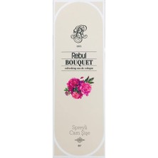 Rebul Bouquet Kolonya 100 Ml (Cam Şişe) Spreyli  (Buket - Şakayık)