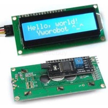 Arduino Maker 1602 İ2c Modülü LCD Ekran Arduino Raspberry PİC
