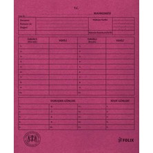 Folix Mahkeme Dosyasi 100 Adet