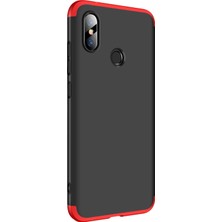 Microsonic Xiaomi Redmi Note 6 Pro Kılıf Double Dip 360 Protective