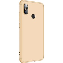 Microsonic Xiaomi Redmi Note 6 Pro Kılıf Double Dip 360 Protective