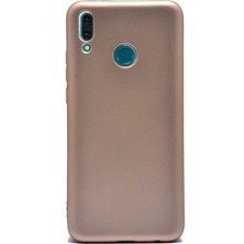 Gpack Huawei Y9 2019 Kılıf Premier Silikon Arka Koruma Gold