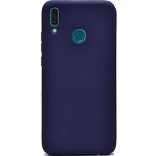 Gpack Huawei Y9 2019 Kılıf Premier Silikon Arka Koruma Lacivert