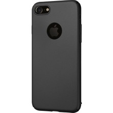 Arabulalaca iPhone 7 Slim Fit Kılıf (Mat Kadife Dokulu Fit Rubber)