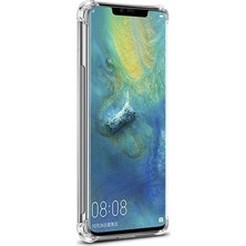 Gpack Huawei Mate 20 Pro Kılıf Antishock Ultra Koruma Sert Kapak Şeffaf