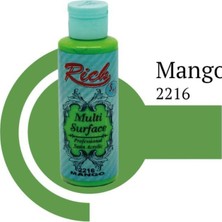 Rich 2216 Mango Akrilik Boya 130 cc Çok Yüzeyli Uygulama İçin Mükemmel Özellikler