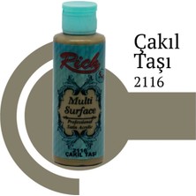 Rich Multi Surface 2116 Çakıl Taşı Akrilik Boya 130 Cc