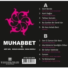 Muhabbet 1 Plak  - Muhlis Akarsu - Musa Eroğlu - Arif Sağ