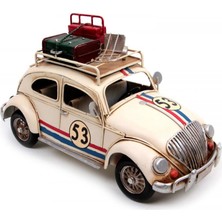 Evim Tatlı Evim Metal Nostaljik Büyük Kaplumbağa Araba 37 cm