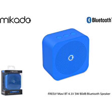 Mikado Freely Mavi Bt 4.1V 3W 80Db Bluetooth Speaker