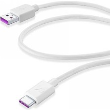 Cellularline Type C 2m Data Kablosu - Beyaz