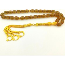 Takıhan  Altın Yaldız Gümüş Püsküllü Zultanit Tesbih Model 2